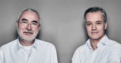 Portrait Bernd Aufderheide (links) und Uwe Fischer (rechts)
