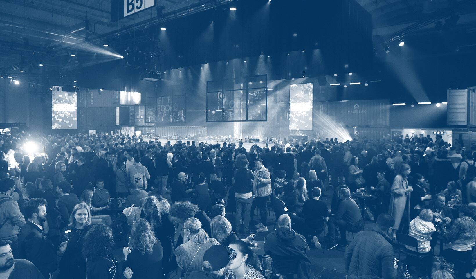 Partygäste bei dem Event OFF THE RECORD der INTERNORGA 2023