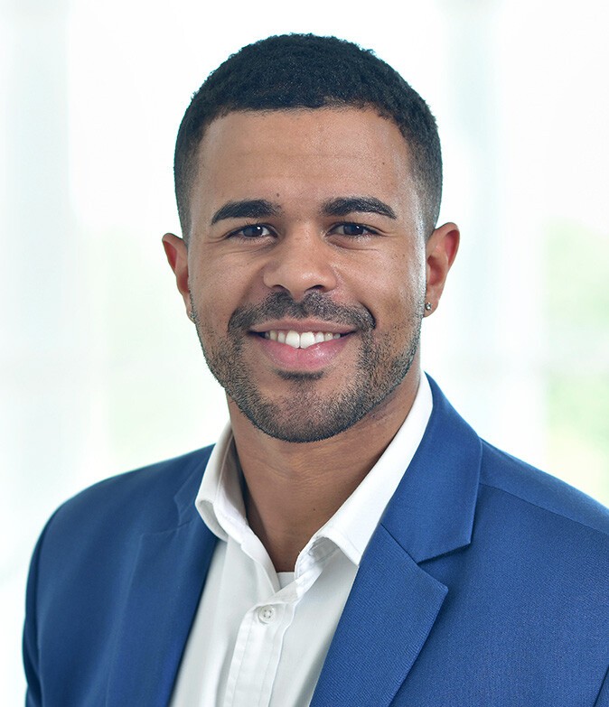 Einzelportait von Danny Enwerem, dem neuen Projektleiter der GET Nord